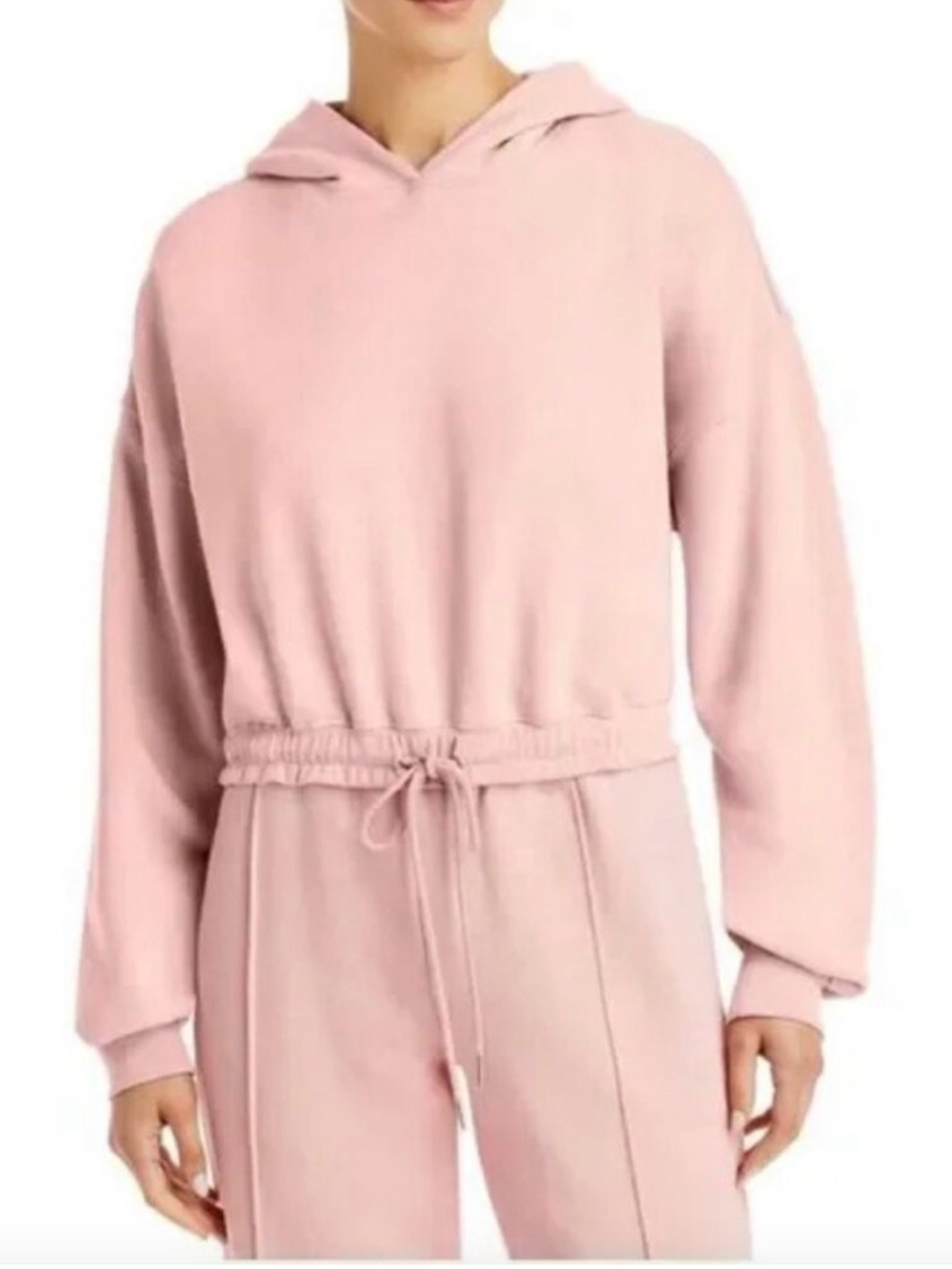 Johnathan Simkhai 2 piece “Annie” jogger and crop sweatsuit set